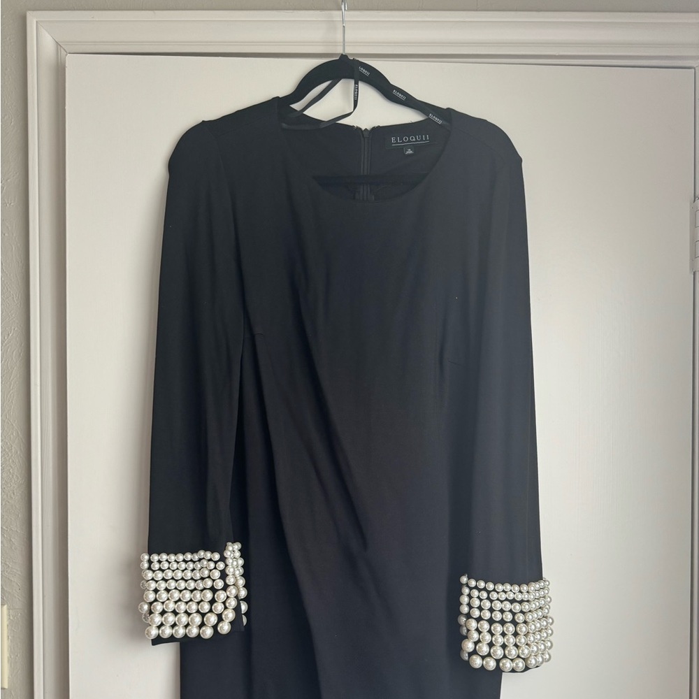 Eloquii Pearl Cuff Dress